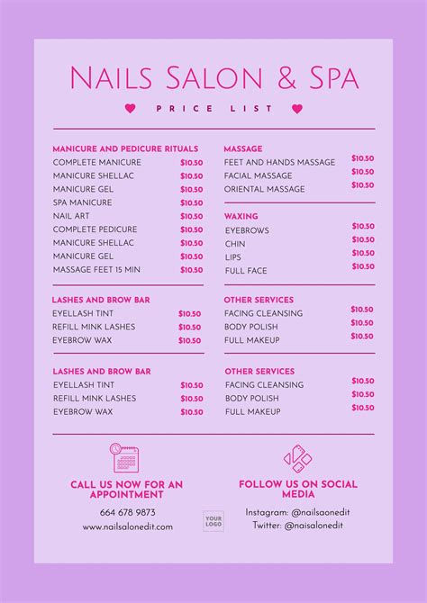 Sun Nails Prices